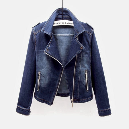 Lively® Vêtements été Bleu Foncé / S Veste en jean intemporelle | Lively™